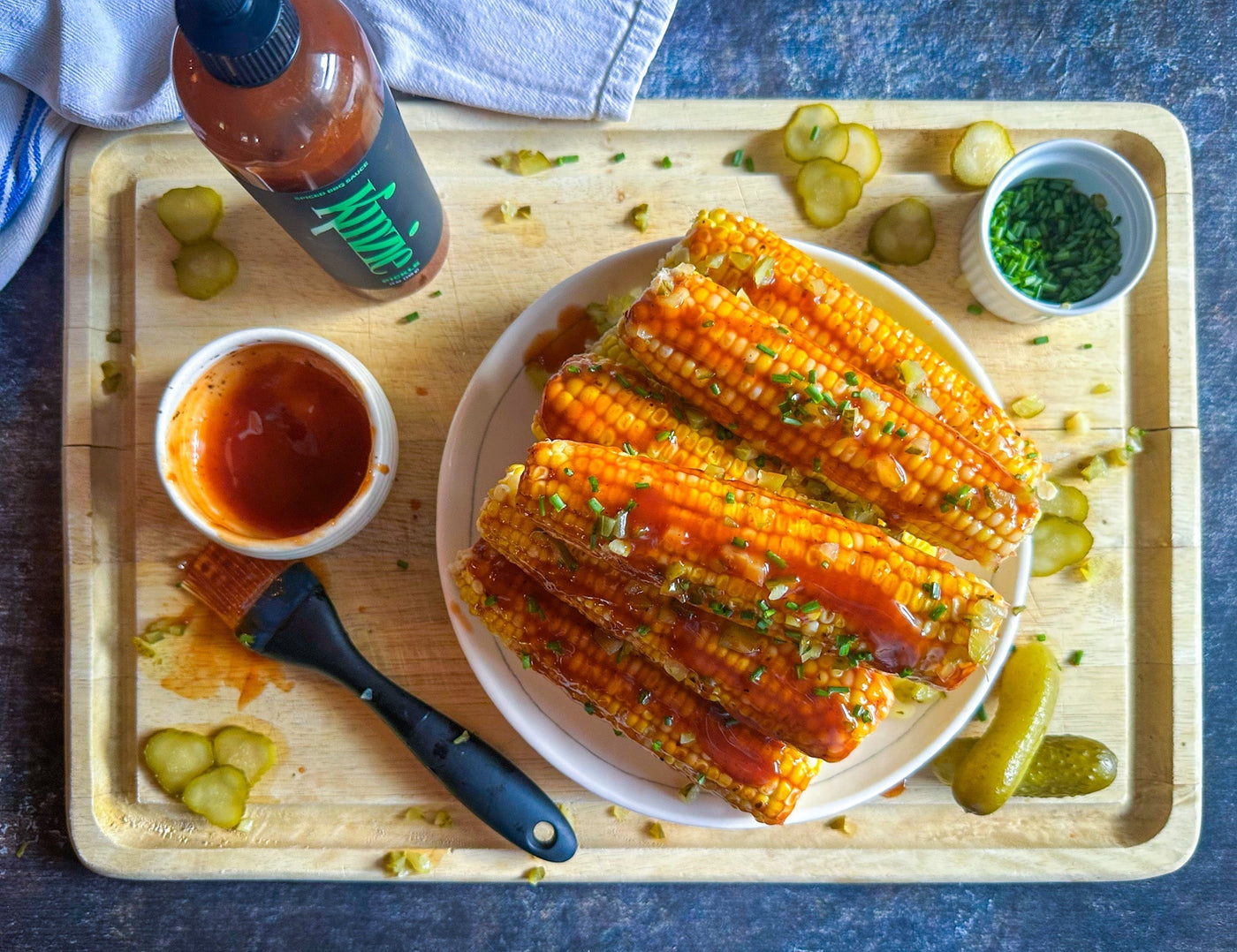 Kinzie Pickle BBQ Roasted Corn Recipe
