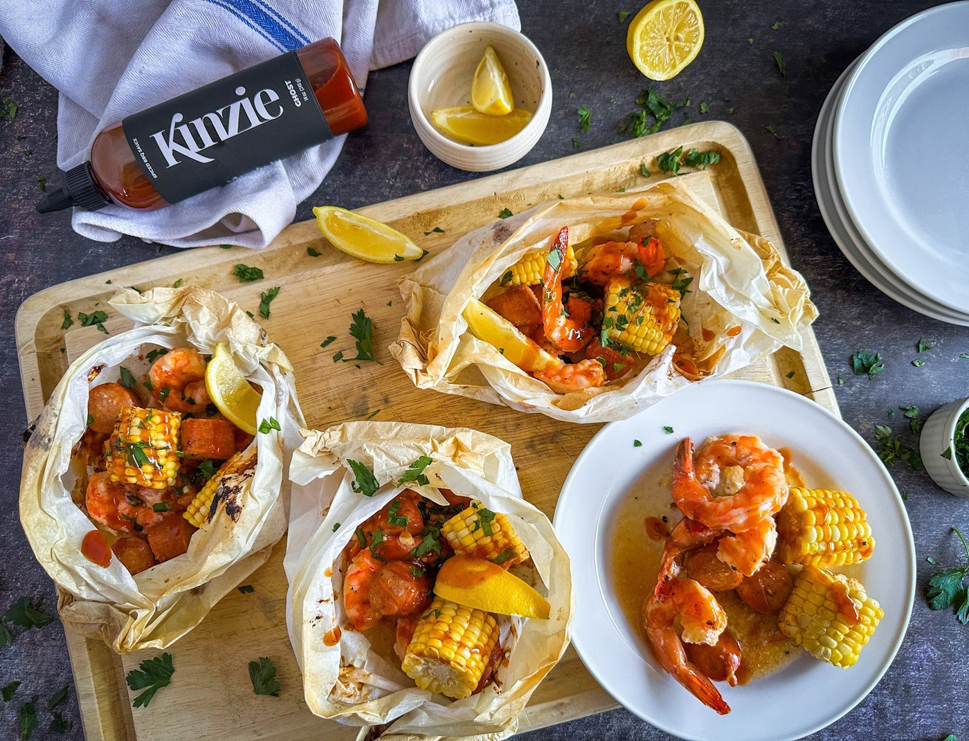 Shrimp Boil Recipe | Low Country Ghost BBQ Seafood Boil | Kinzie Foods