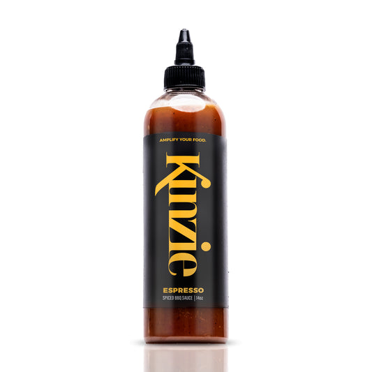 Kinzie Espresso BBQ Sauce, 14oz.