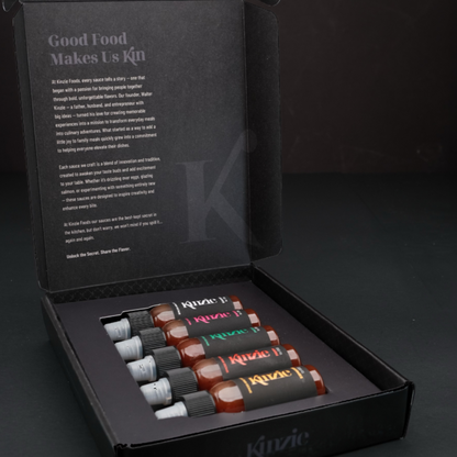 Gifts For A Griller: Kinzie BBQ Sauce Mini Sampler Gift Set