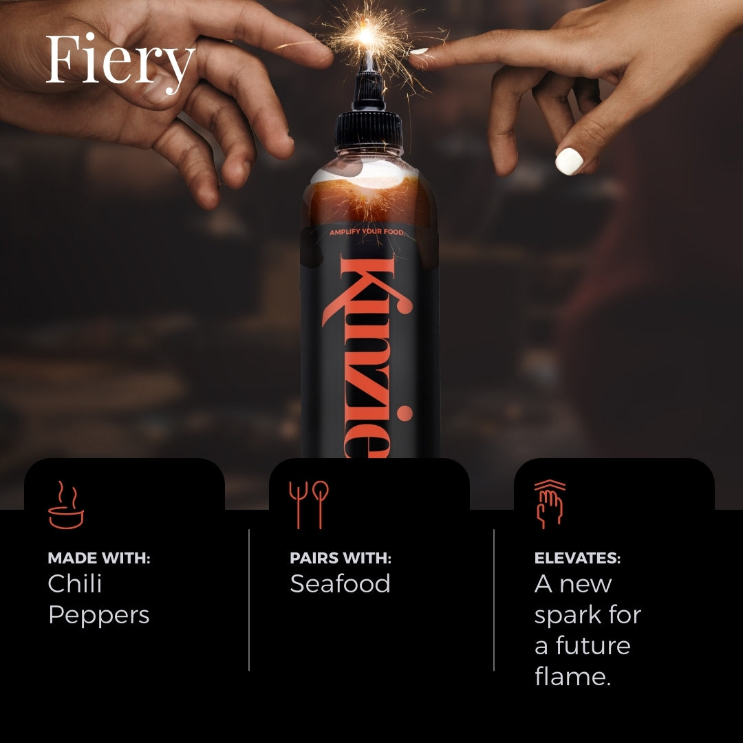 Kinzie Fiery BBQ Sauce, 14oz