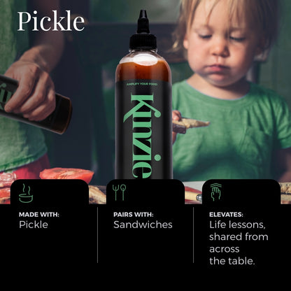 Kinzie Pickle BBQ Sauce, 14oz