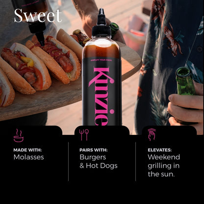 Kinzie Sweet BBQ Sauce, 14oz