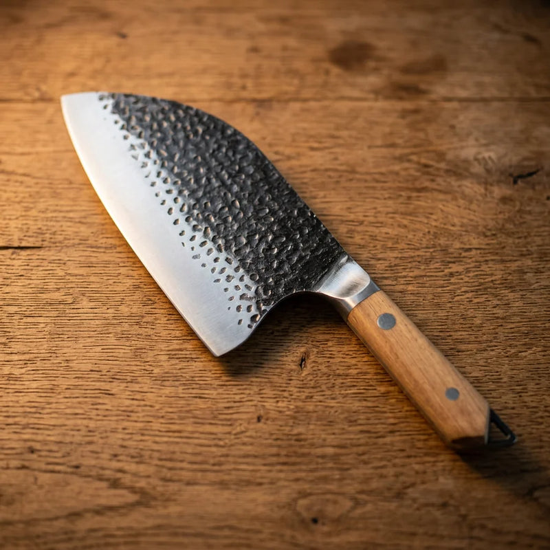 Hand Forged Butcher Knife